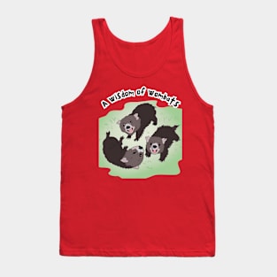 A Wisdom of Wombats Tank Top